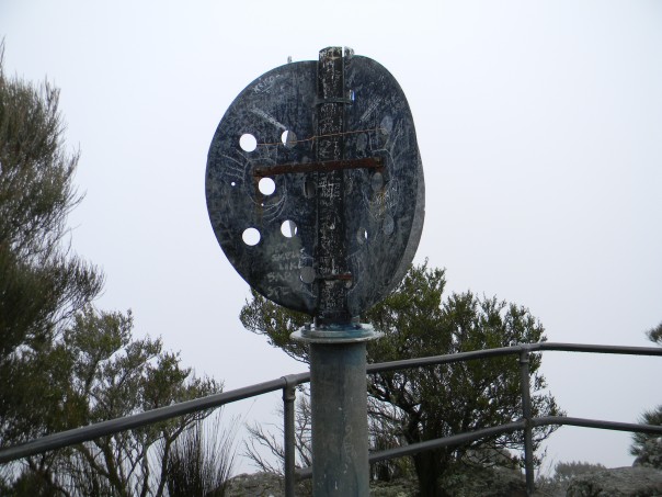 Pigeon House Mountain trig station